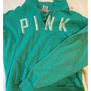 PINK VS quarter zip